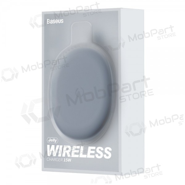 Laadija juhtmeta Baseus Jelly (15W) WXGD-01 (mustad)