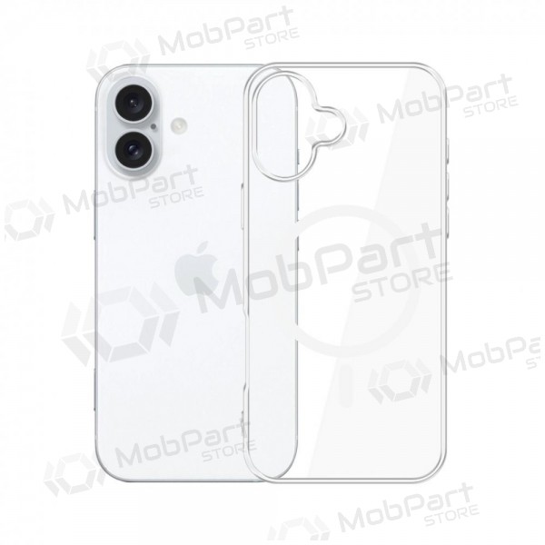Apple iPhone 16 Plus ümbris - 3MK Clear MagCase (läbipaistev)