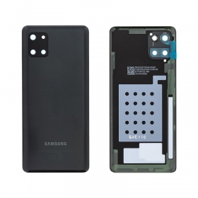 Samsung N770 Galaxy Note 10 Lite patareipesade kaas (tagakaas) mustad (Aura Black) (kasutatud grade C, originaalne)