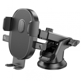 Auto telefonihoidja Borofone BH93 (dashboard) mustad