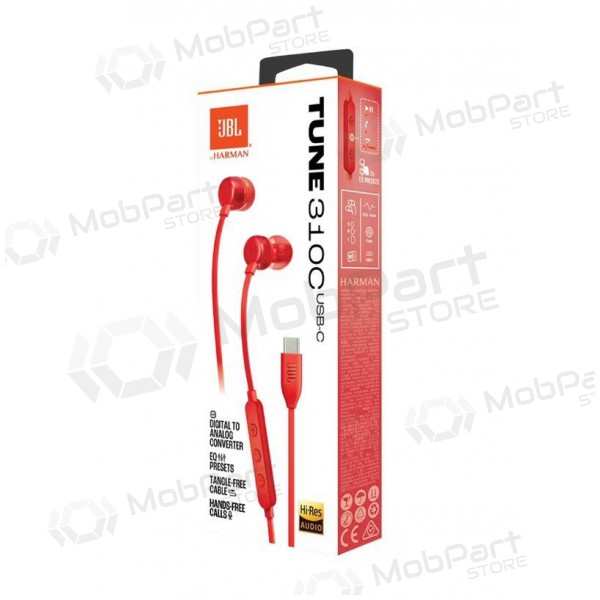 Kõrvaklapid JBL Tune 310C USB-C Kõrvaklapid JBL Tune 310C USB-C