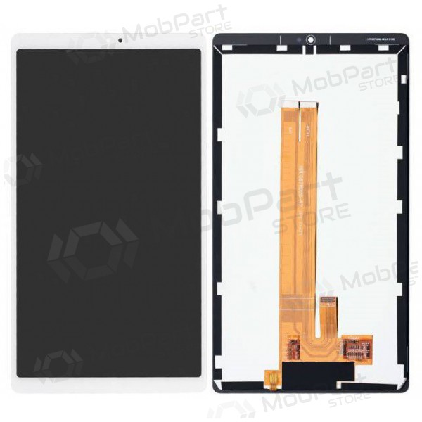Samsung Galaxy Tab A7 Lite ekraan (valged) (originaalne)