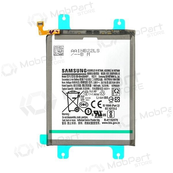 Samsung Galaxy A32, A42, A72 5G aku, aku (originaal)