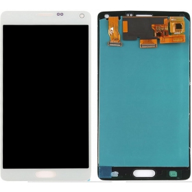 Samsung Galaxy Note 4 ekraan (valged) (originaalne)