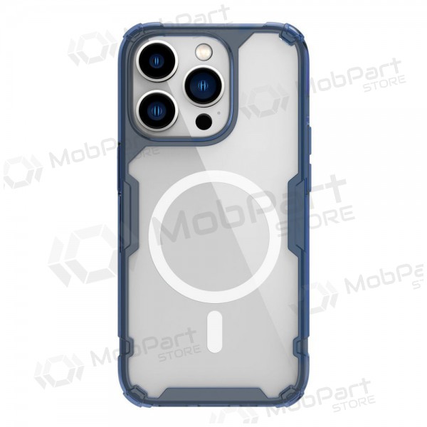 Apple iPhone 14 Plus ümbris „Nillkin Nature Magnetic“ (sinised) Apple iPhone 14 Plus ümbris „Nillkin Nature Magnetic“ (sinised)