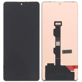 Xiaomi Redmi Note 13 Pro 4G, Poco M6 Pro 4G ekraan (mustad) (OLED)