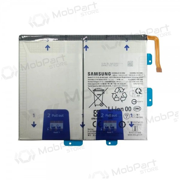 Samsung Galaxy Tab S9 FE patarei / aku, akumuliatorius (originaalne) Samsung Galaxy Tab S9 FE patarei / aku, akumuliatorius (originaalne)