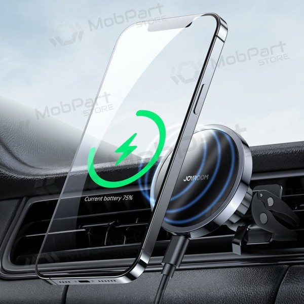 Laadija-laikiklis magnetinis automobilinis Joyroom JR-ZS240 MagSafe 15W mustad