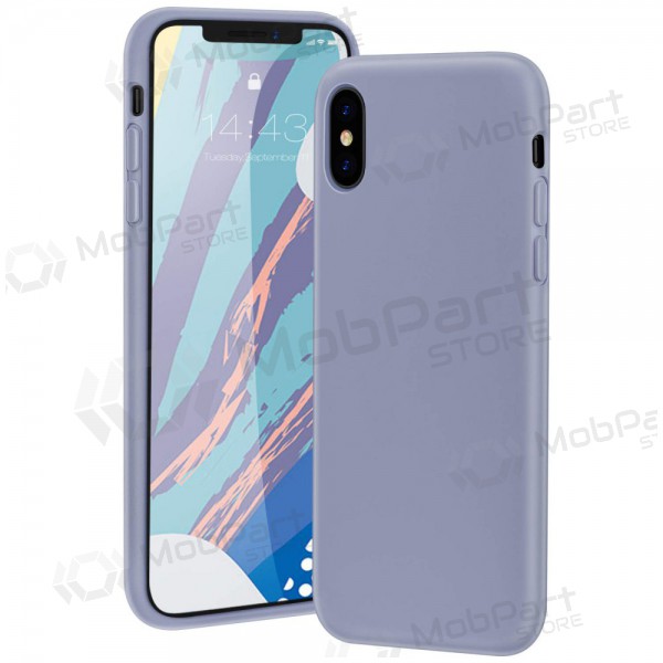 Apple iPhone 11 Pro Max ümbris - Liquid Silicone 2.0mm (lavendlihall)