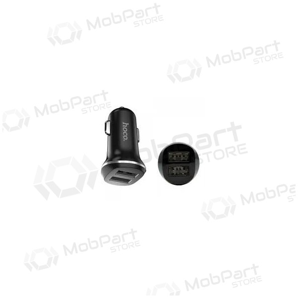 Laadija automobilinis Hoco Z1 (2.1A) (mustad)