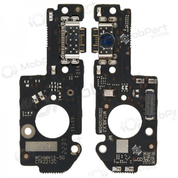 Xiaomi Redmi Note 12 5G / Poco X5 laadimispesa ja mikrofoni liides (laadimisliides) - Premium Xiaomi Redmi Note 12 5G / Poco X5 laadimispesa ja mikrofoni liides (laadimisliides) - Premium