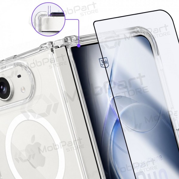 Apple iPhone Duo ümbris - "3mk Armor MagCase" (läbipaistev)