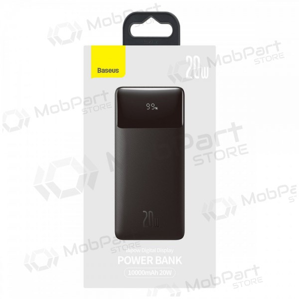 Väline patarei / aku Power Bank Baseus Bipow 20W 10000mAh + MicroUSB 0.25m must PPBD050301 Väline patarei / aku Power Bank Baseus Bipow 20W 10000mAh + MicroUSB 0.25m must PPBD050301