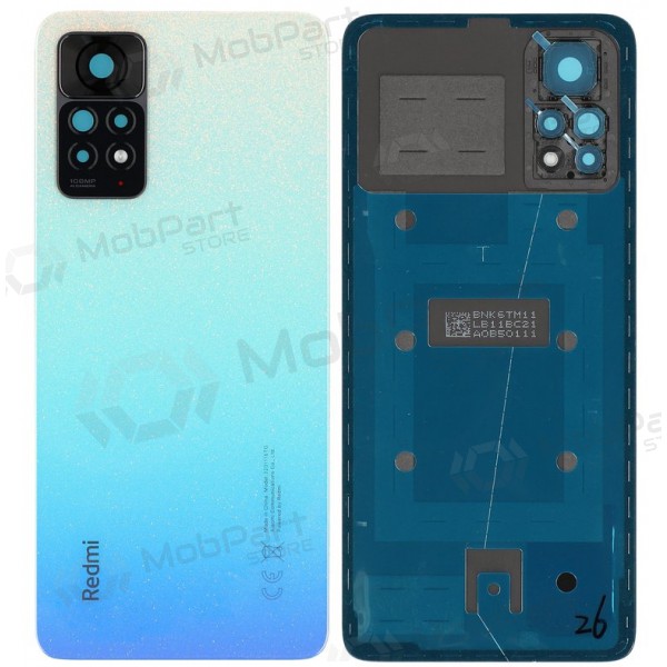 Xiaomi Redmi Note 11 Pro 5G patareipesade kaas (tagakaas) (helesinine) (originaalne) (service pack) Xiaomi Redmi Note 11 Pro 5G patareipesade kaas (tagakaas) (helesinine) (originaalne) (service pack)