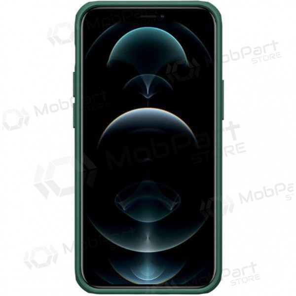 Apple iPhone 15 Pro ümbris „Nillkin Frosted Shield“ (roheline) Apple iPhone 15 Pro ümbris „Nillkin Frosted Shield“ (roheline)