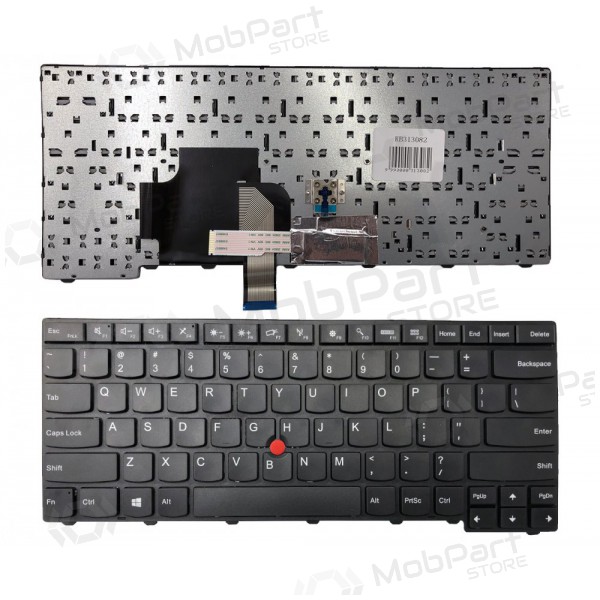 LENOVO: Thinkpad T440, T440p, T440s, T450, T450s, T431s, E431 klaviatuur su rėmėliu ja „trackpoint“ LENOVO: Thinkpad T440, T440p, T440s, T450, T450s, T431s, E431 klaviatuur su rėmėliu ja „trackpoint“