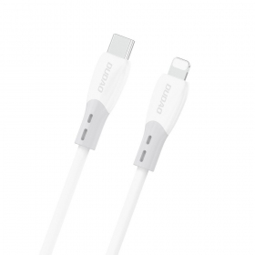 Lightning kaabel Dudao L25SX USB-C kuni Lightning 2 m 30 W valge
