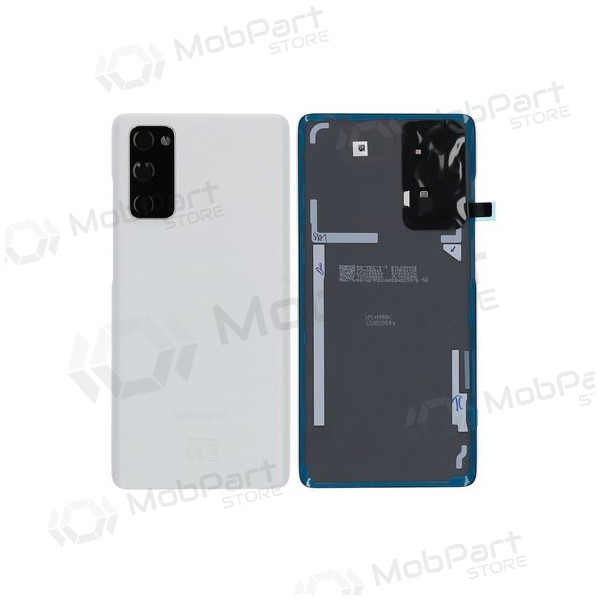 Samsung G780 / G781 Galaxy S20 FE 4G / 5G patareipesade kaas (tagakaas) (Cloud White) (kasutatud grade B, originaalne)
