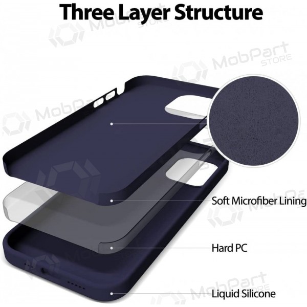 Samsung Galaxy S26+ ümbris Mercury - Pure Magsafe Silicon Case (tumesinine)