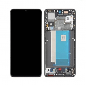 Xiaomi Poco F6 Pro ekraan (mustad) (koos raamiga) (originaalne)