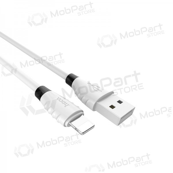 USB kaabel HOCO X27 lightning 1.2m (valged)