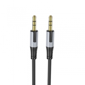 Audio kaabel Borofone BL19 3,5mm to 3,5mm mustad