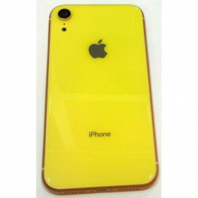 Apple iPhone XR patareipesade kaas (tagakaas) (kollane) full