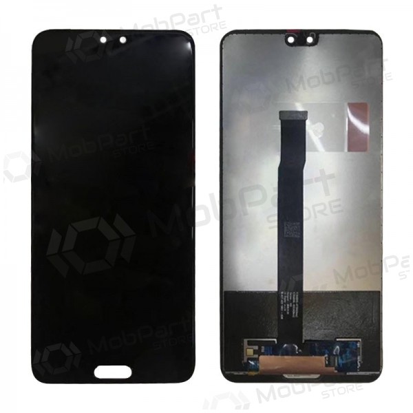 Huawei P20 ekraan (mustad) - Premium