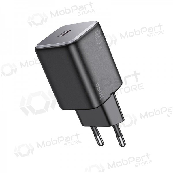 Laadija Hoco N40 USB-C PD20W mustad