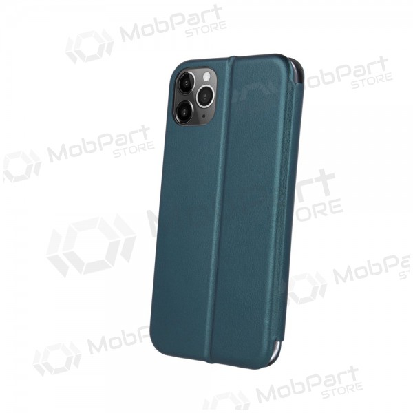 Apple iPhone 12 Pro Max ümbris - Book Elegance (tume roheline)