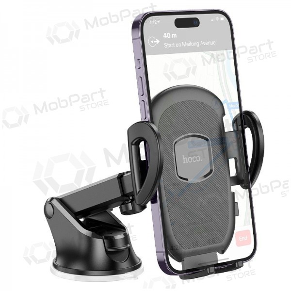 Auto telefonihoidja Hoco H9 (dashboard) mustad