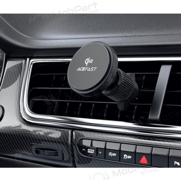 Automobilinis laikiklis-laadija Acefast D33 MagSafe 15W mustad