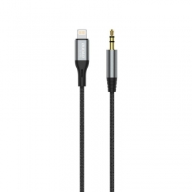 Helikaabel Dudao L11Pro Lightning 3,5 mm 1 m must