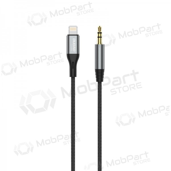 Helikaabel Dudao L11Pro Lightning 3,5 mm 1 m must