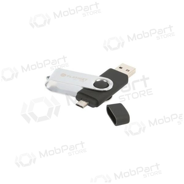 Mälu Platinet 16GB OTG USB 2.0 + microUSB (must)