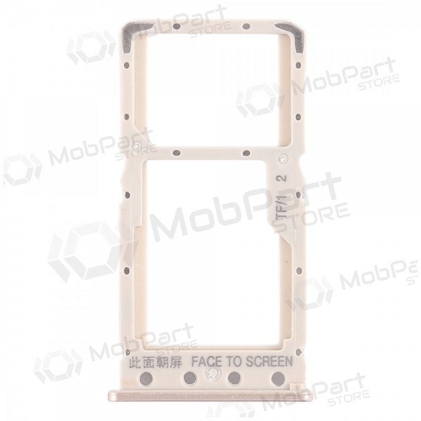 Xiaomi Redmi 6 / 6A SIM kaardi hoidja (kuldsed)
