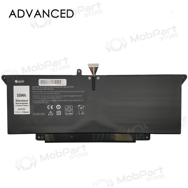 DELL JHT2H, 7100mAh sülearvuti aku, Advanced DELL JHT2H, 7100mAh sülearvuti aku, Advanced
