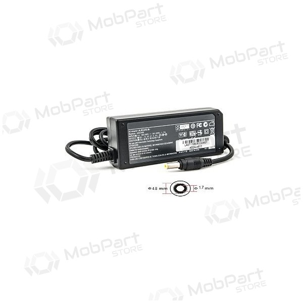 ASUS 220V, 24W: 9.5V, 2.5A sülearvuti laadija ASUS 220V, 24W: 9.5V, 2.5A sülearvuti laadija