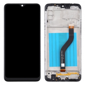 Samsung Galaxy A20s ekraan (koos raamiga) (originaalne)