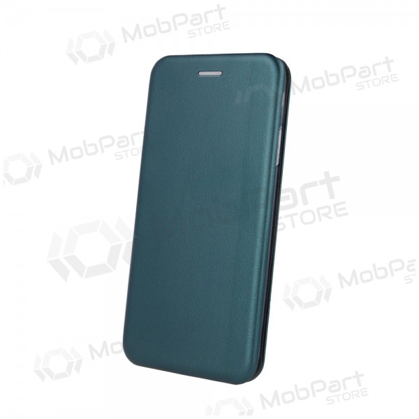 Apple iPhone 13 Pro Max ümbris - Book Elegance (tume roheline)