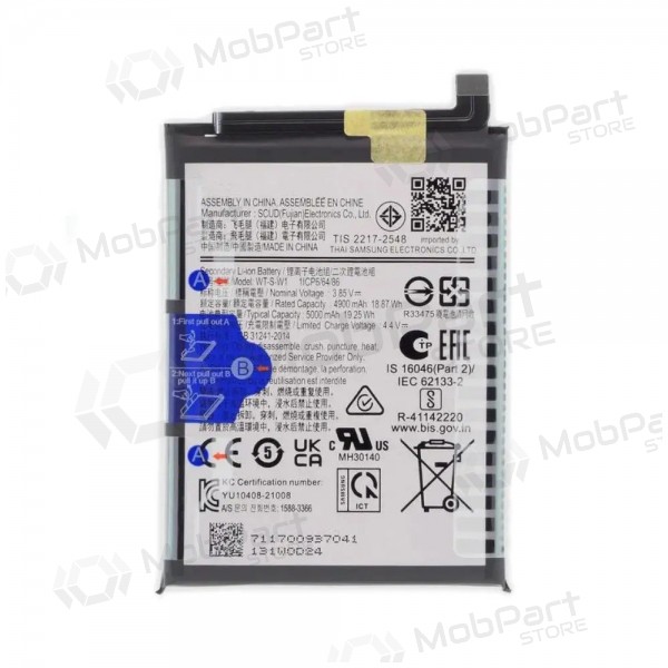 Samsung Galaxy A14 5G patarei / aku, akumuliatorius (originaalne) Samsung Galaxy A14 5G patarei / aku, akumuliatorius (originaalne)