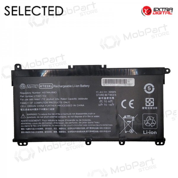 HP HT03XL, 4150mAh sülearvuti aku, Selected HP HT03XL, 4150mAh sülearvuti aku, Selected