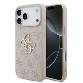 Apple iPhone 17 Pro Max ümbris - Guess PU 4G Metal Logo