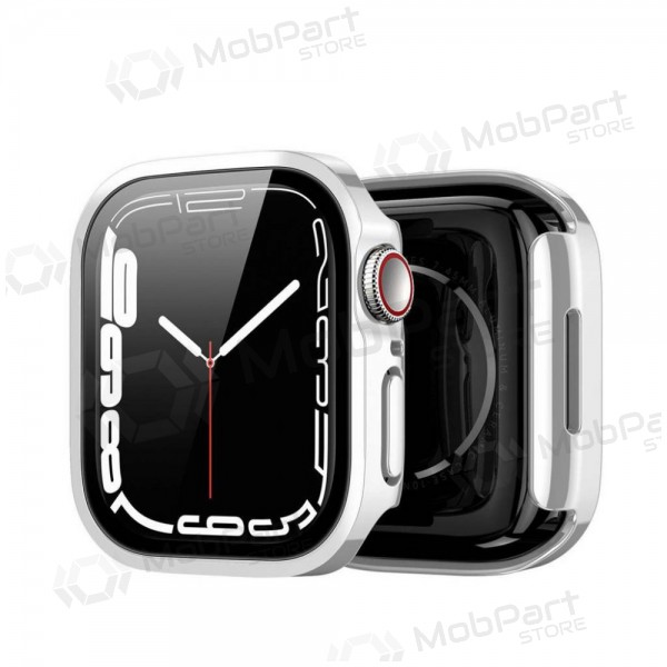 Apple Watch 44mm LCD kaitseklaas / ümbris - Dux Ducis Hamo (hõbedane)
