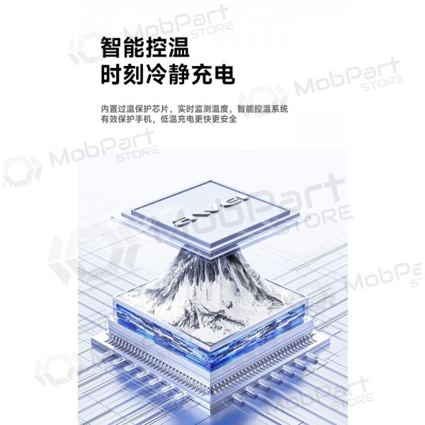 Laadija Awei C15T-EU 2xUSB-A 10W + USB to USB-C cable valged