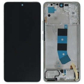 Xiaomi Redmi Note 13 4G ekraan (roheline) (koos raamiga) (originaalne)