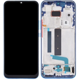 Xiaomi Mi 10T Lite 5G ekraan (sinised) (koos raamiga) (service pack) (originaalne)