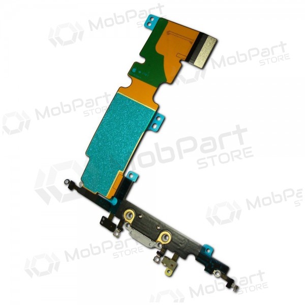 Apple iPhone 8 Plus laadimispesa ja mikrofoni liides (laadimisliides) valge (šviesiai hall)