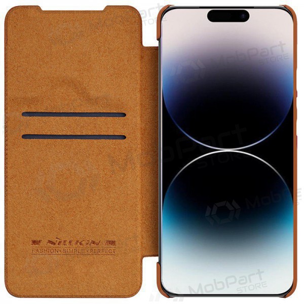 Samsung Galaxy S23 Plus ümbris „Nillkin Leather“ (pruun) Samsung Galaxy S23 Plus ümbris „Nillkin Leather“ (pruun)