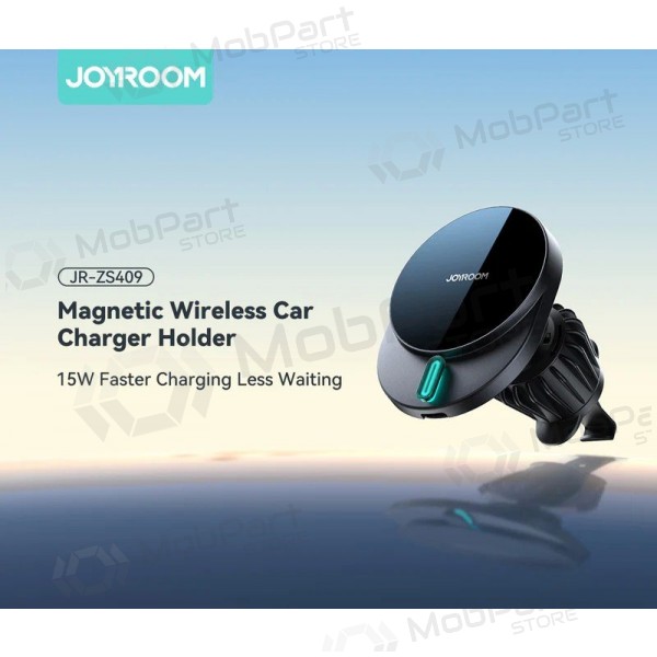 Automobilinis laikiklis-laadija Joyroom JR-ZS409 MagSafe 15W mustad